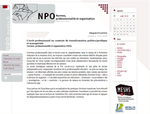 Tablet Screenshot of npo.meshs.fr